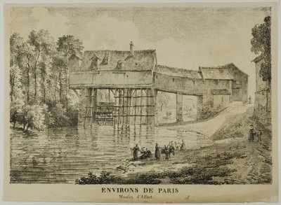 Les Environs de Paris : Moulin d