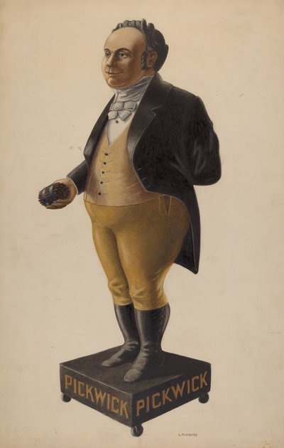 Figure de magasin de cigares - Louis Plogsted