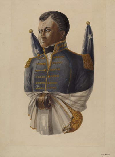 Figure de proue de navire, vers 1938 - Louis Plogsted