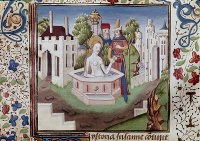 Suzanne au bain - Louis Raquier