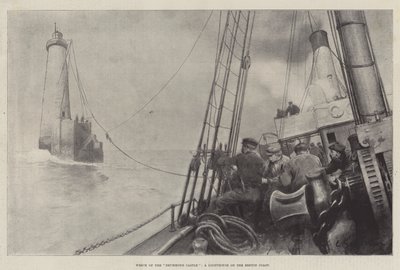 Naufrage du Drummond Castle, un Phare sur la Côte Bretonne - Louis Remy Sabattier