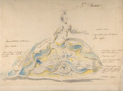 Mademoiselle Marie-Jeanne Fesch Chevallier - Louis Rene Boquet