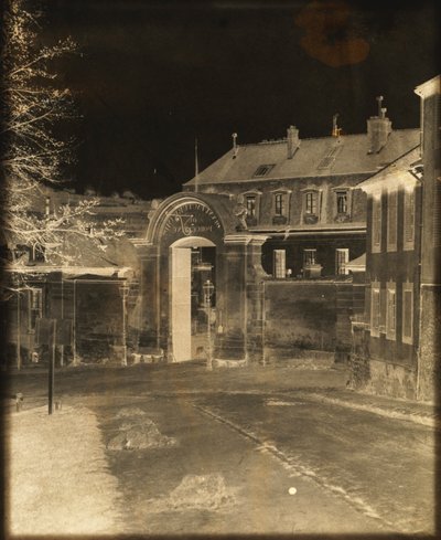 Entrée de la manufacture de Sèvres, vers 1852 - Louis Rémy Robert