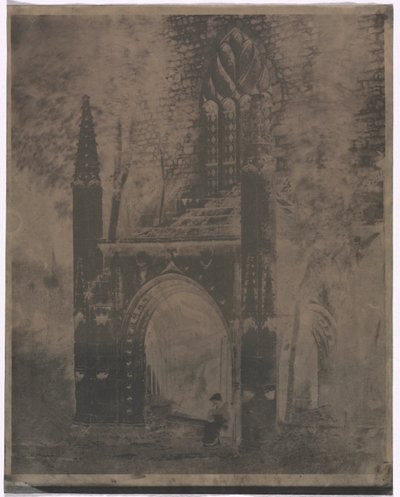 Fontaine de Notre-Dame à Saint-Brieuc, Bretagne, vers 1853 - Louis Rémy Robert