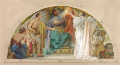 Croyance ferme - Vérité, audace, confiance en soi (étude pour la porte de l