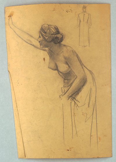 Étude de figure nue - Louis Schaettle