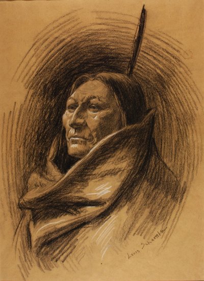 Sans titre (indien) - Louis Schaettle