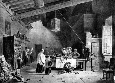 La Bénédiction des Maisons - Louis Stanislas (after) Marin Lavigne