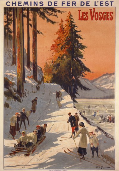 Affiche des Vosges - Louis Tauzin