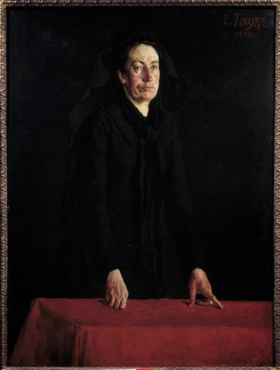 Commune de Paris : Portrait de Louise Michel (1830-1905) à la tribune - Louis Tinayre