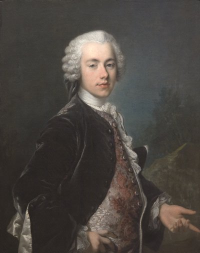 Portrait de Frederik Berregaard - Louis Tocqué