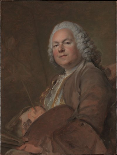 Portrait de Jean-Marc Nattier - Louis Tocqué