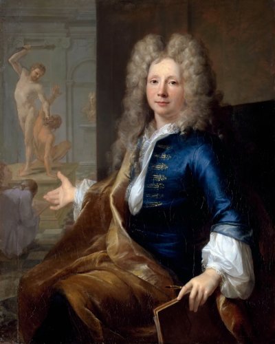 Portrait de Louis Boullogne le Jeune 1654-1733 - Louis Tocqué
