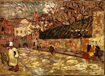 Homme avec des béquilles - Louis Valtat