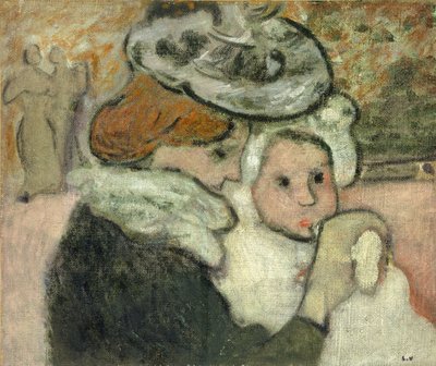 Mère et Enfant (Mme Valtat et son fils Jean) - Louis Valtat