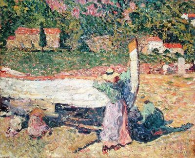 Le bateau - Louis Valtat