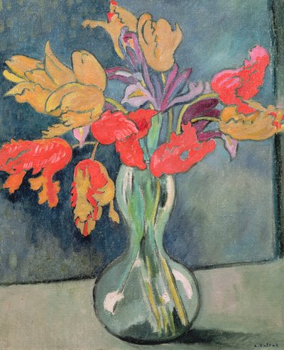 Le Bouquet de tulipes - Louis Valtat