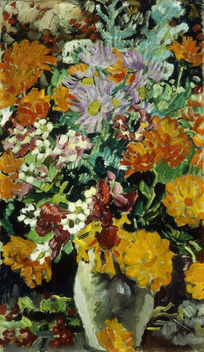 Vase de fleurs, c.1930 - Louis Valtat