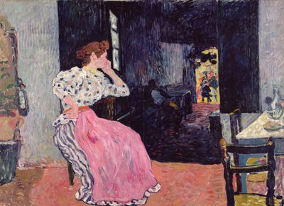 Femme au cabaret - Louis Valtat