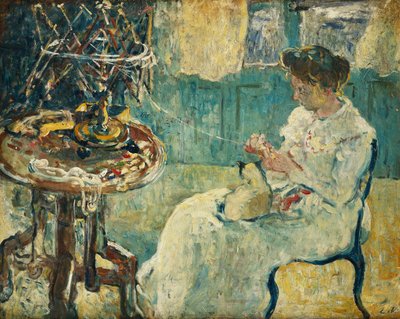 Femme au dévidoir - Louis Valtat
