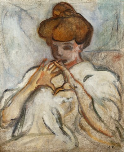 Femme au chignon - Louis Valtat
