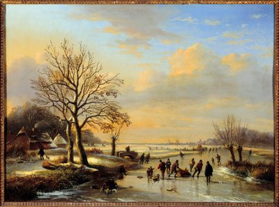 Patineurs - Louis Verwee