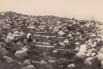 Ruines près de Beyrouth, Liban - Louis Vignes