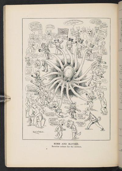 Socialisme, de p.46, Louis Wain Annual - Louis Wain