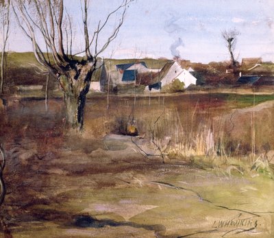 Un paysage de Picardie - Louis Welden Hawkins