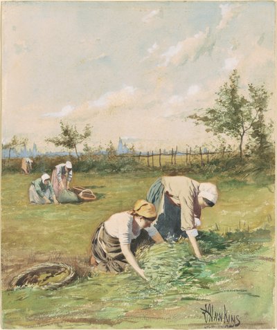Glaneuses dans le champ - Louis Welden Hawkins