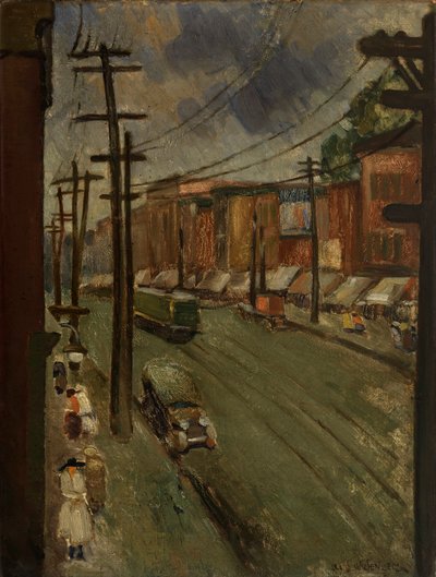 Rue Principale, Montréal, 1928 - Louis Wiesenberg
