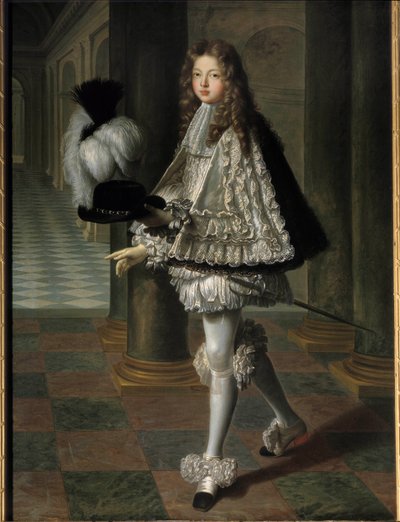 Portrait en pied de Louis Alexandre de Bourbon, comte de Toulouse en habit de novice de l