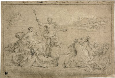 Triomphe de Neptune et Amphitrite, 1706-07 - Louis de Boullongne