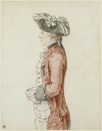 Portrait du Chevalier de Lézay - Louis de Carmontelle