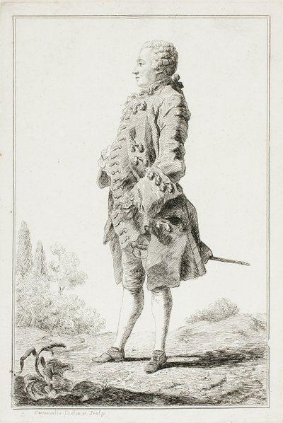 Le baron de Besenval - Louis de Carmontelle