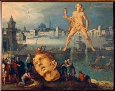 Les sept merveilles du monde : Le Colosse de Rhodes - Louis de Caulery