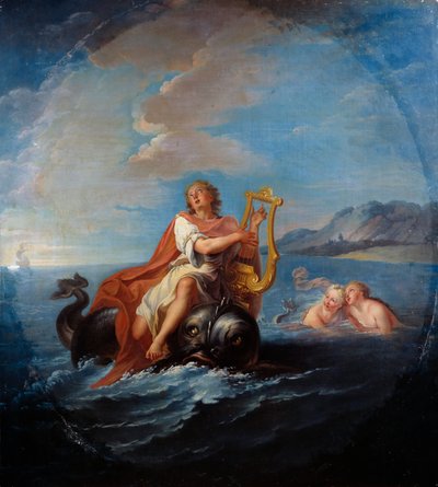 Arion jouant de la lyre - Louis de Silvestre