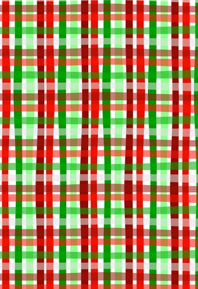 Emballage de Noël à carreaux - Louisa Hereford