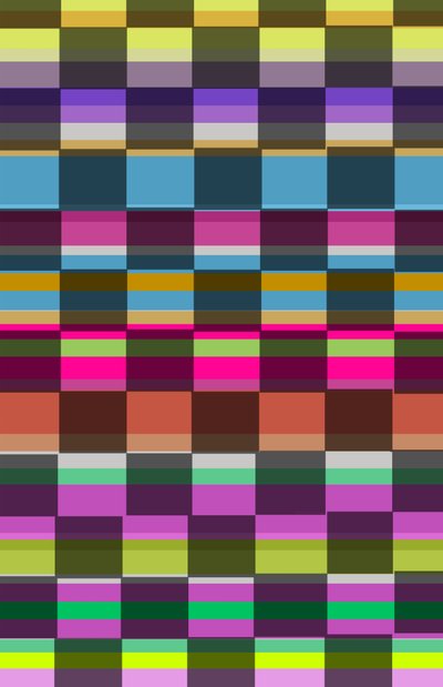 Cubes colorés - Louisa Hereford