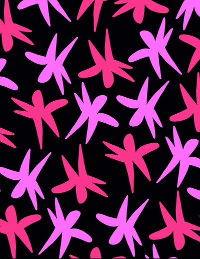 Étoiles de fleurs (numérique) - Louisa Hereford