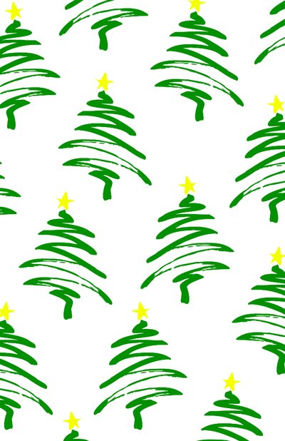 Arbres de Noël funky - Louisa Hereford