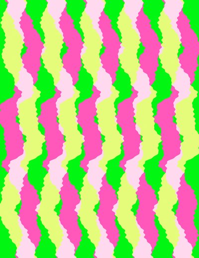 Rayures funky, 2011 - Louisa Hereford