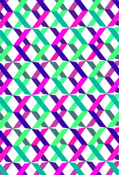 Croix géométriques, 2014, Médias numériques - Louisa Hereford