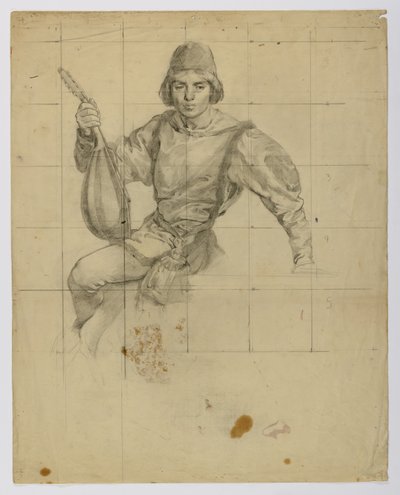 (Sans titre) (Jeune homme au luth) - Louise Cox