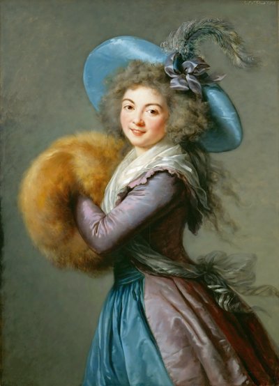 Portrait de Madame Molé-Raymond, 1786 - Elisabeth Louise Vigee Lebrun