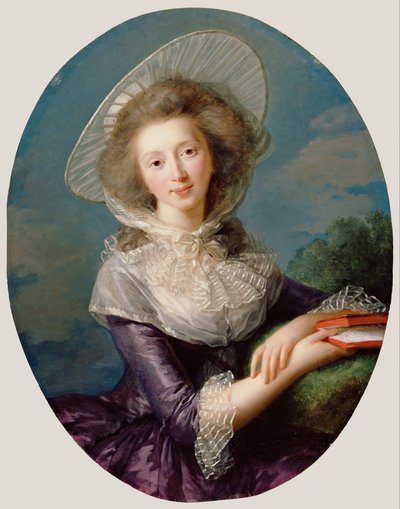 Portrait de la Vicomtesse de Vaudreuil - Elisabeth Louise Vigee Lebrun