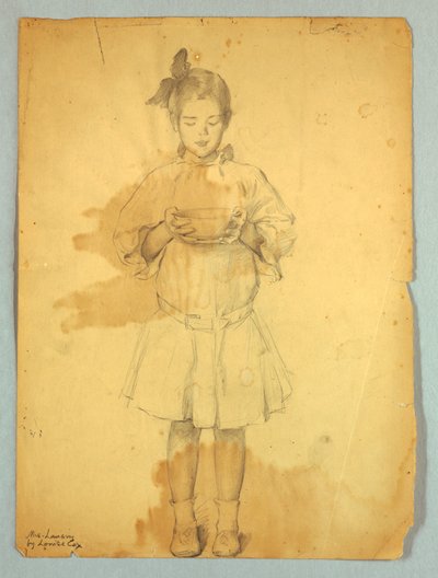Fille avec bol - Louise Howland King Cox