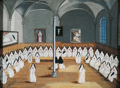 Abbaye de Port-Royal des Champs, chapitre des sœurs - Louise Magdeleine Hortemels