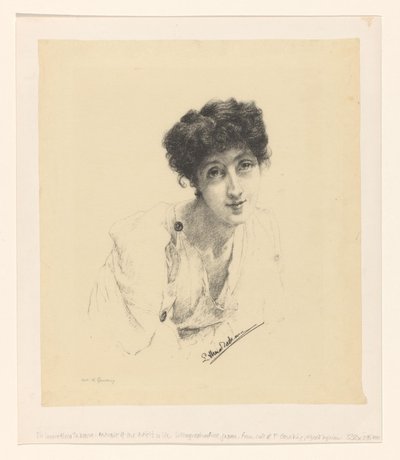 Portrait de Laura Theresa Alma-Tadema - Lourens Alma Tadema