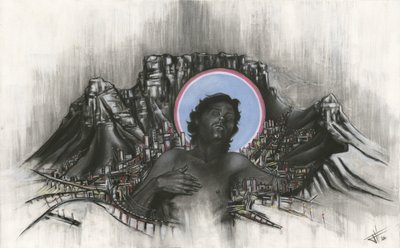 Jésus au-dessus du Cap - Lourens Joubert